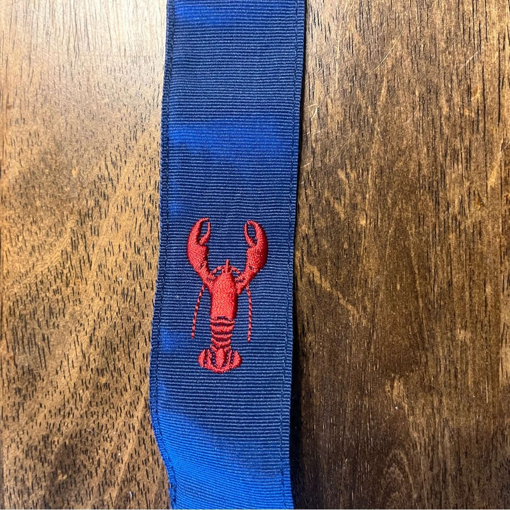 Vineyard Vines Lobster Fabric Belt Size M - Picture 3 of 4